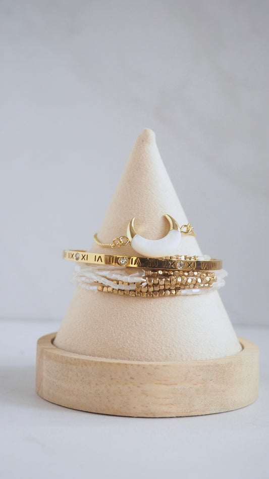 August Moon Bracelet Stack